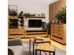 Móvel TV 2 gavetas Glenn madeira e 161cm*Petits-Meubles