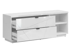 Móvel TV 2 gavetas Sven 156cm^Petits-Meubles Hot