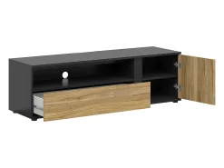 Hot Móvel TV 1 porta 1 gaveta Pia madeira 155cm Móvel De Tv