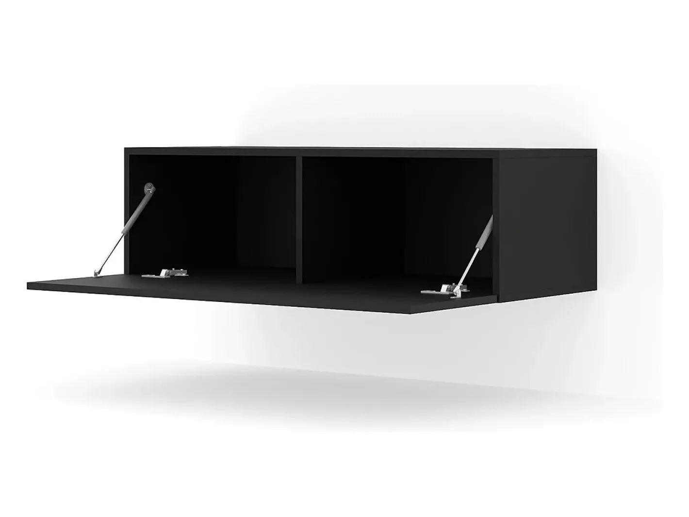 Petits-Meubles Móvel De Tv*Móvel TV 1 porta Bali mate 100cm Preto