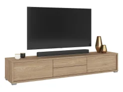 Petits-Meubles Móvel De Tv*Móvel TV 2 portas 2 gavetas Idra madeira 180cm Natural claro