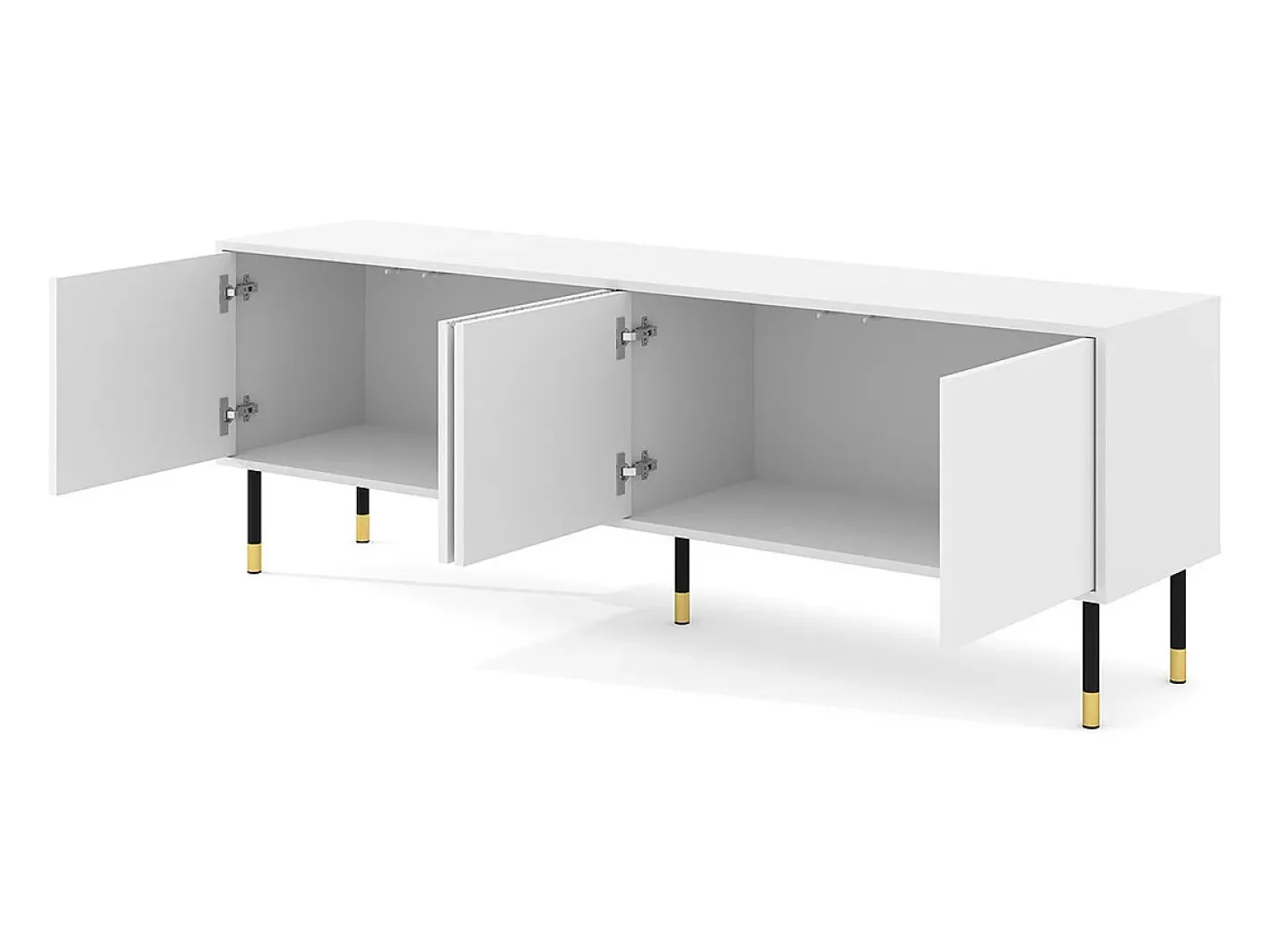 Petits-Meubles Móvel De Tv*Móvel TV 4 portas Aglaé 180cm Branco