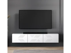 Petits-Meubles Móvel De Tv*Móvel TV 3 portas Aura 170cm Branco