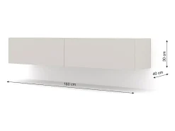 Móvel TV 2 portas Bali 160cm*Petits-Meubles Best