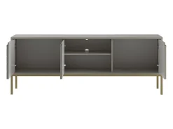 Móvel TV 3 portas Daria caxemira 151cm*Petits-Meubles Outlet