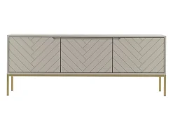 Móvel TV 3 portas Daria caxemira 151cm*Petits-Meubles Outlet