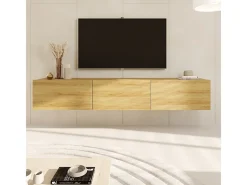 Móvel TV 3 portas Idao madeira 160cm^Petits-Meubles