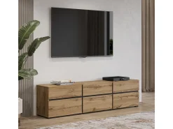 Móvel TV 3 portas Lilia madeira 180cm^Petits-Meubles