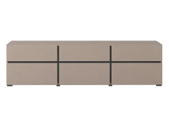 Móvel TV 3 portas Lilia toupeira 180cm*Petits-Meubles Online
