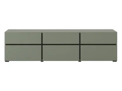 Petits-Meubles Móvel De Tv*Móvel TV 3 portas Lilia 180cm Verde