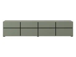 Petits-Meubles Móvel De Tv*Móvel TV 4 portas Lilia 225cm Verde