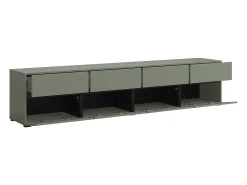 Petits-Meubles Móvel De Tv*Móvel TV 4 portas Lilia 225cm Verde