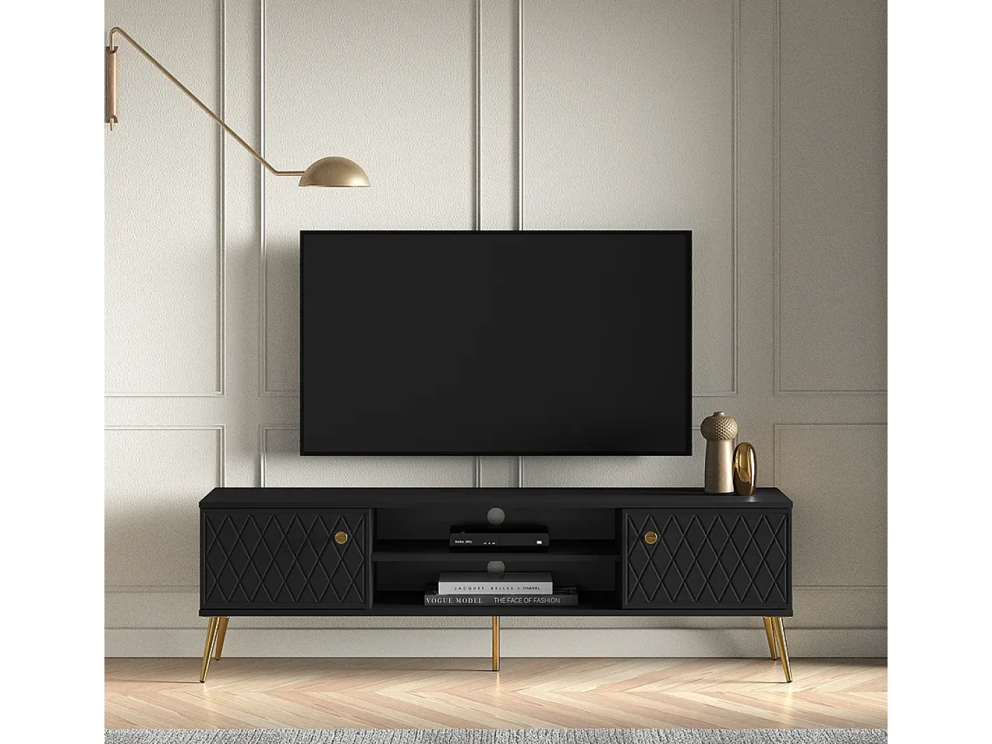 Móvel TV 2 portas Manoé 160cm^Petits-Meubles Sale