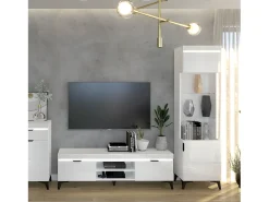 Petits-Meubles Móvel De Tv*Móvel TV 2 portas Ruben 157cm Branco