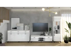 Petits-Meubles Móvel De Tv*Móvel TV 2 portas Ruben 157cm Branco