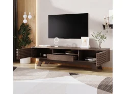 Móvel TV 150cm - 1 gaveta e 2 portas - aglomerado -^ModernLuxe Discount