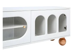 Móvel TV 170cm - 2 portas - 3 áreas abertas em arco -*ModernLuxe Discount