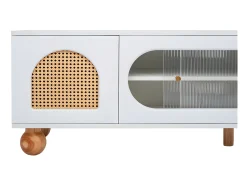Móvel TV 170cm - 2 portas - 3 áreas abertas em arco -*ModernLuxe Discount