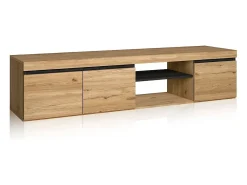 Clearance Móvel TV Ebos 160 Roble Nude - Ceniza Móvel De Tv