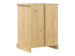 Best Móvel TV multimídia Estante TV Aparador TV Sala de jantar Sala de estar Quarto HiFi Corona 60 x 50 x 82 cm Madeira maciça de pinho marrom 02_0025428 Móvel De Tv