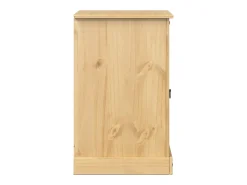 Best Móvel TV multimídia Estante TV Aparador TV Sala de jantar Sala de estar Quarto HiFi Corona 60 x 50 x 82 cm Madeira maciça de pinho marrom 02_0025428 Móvel De Tv