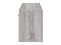Clearance Móvel TV multimídia prateleira TV aparador sala de jantar sala de estar quarto parede sonoma 100 x 30 x 41 cm cinza 02_0028173 Móvel De Tv