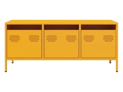 Sale Móvel TV 101,5x39x43,5 cm aço laminado a frio mostarda Móvel De Tv