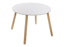 Atmosphera Mesa De Apoio*Nordic Kids tabela 43x60øcm Cinzento claro