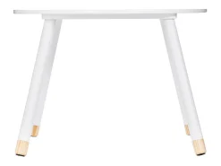 Atmosphera Mesa De Apoio*Nordic Kids tabela 43x60øcm Branco