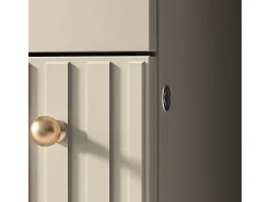 Nova Cashmere Vitrina LED de 2 portas^Petits-Meubles Sale