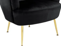 Paloma | Cadeira de acento em veludo^Loft24 New