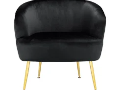 Paloma | Cadeira de acento em veludo^Loft24 New