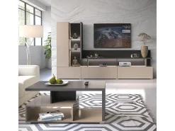 Clearance Parede para TV de 270 cm Opio e Antracite Móvel De Tv