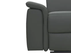Pareli | Sofá de 3 lugares com função Manuel em tecido antracite^Loft24 Outlet