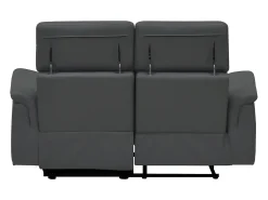 Pareli | Sofá de 3 lugares com função Manuel em tecido antracite^Loft24 Outlet