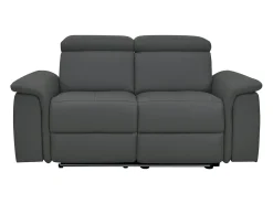 Pareli | Sofá de 3 lugares com função Manuel em tecido antracite^Loft24 Outlet