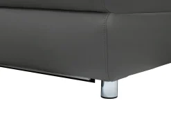 Pareli | sofá de 2 lugares com função de relaxamento elétrico em PU preto^Loft24 Sale