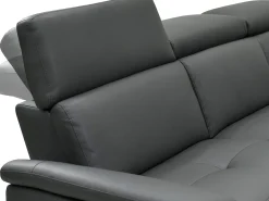 Pareli | sofá de 2 lugares com função de relaxamento elétrico em PU preto^Loft24 Sale