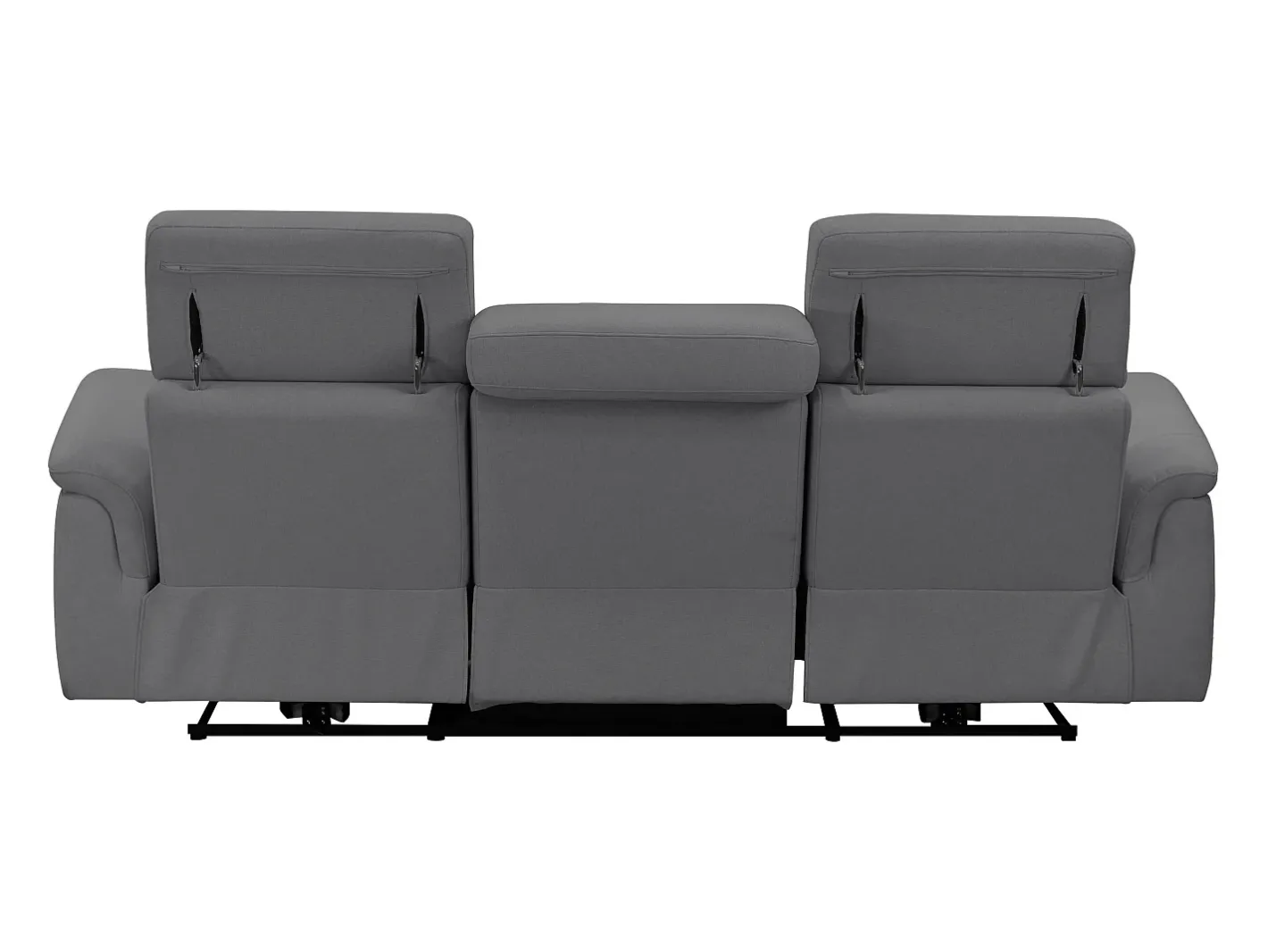Pareli | Sofá de 3 lugares com função Manuel em PU castanho^Loft24 Sale
