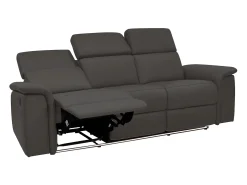 Pareli | Sofá de 3 lugares Direito Manuel Função Tecido Antracite^Loft24 New