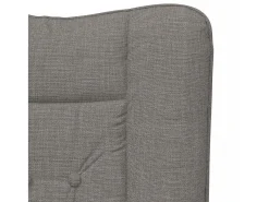 Poltrona | Cadeira de Sala | Cadeira Relaxante Cinzento-acastanhado 63x67x94 cm tecido SHL296444^ Best