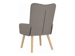 Poltrona | Cadeira de Sala | Cadeira Relaxante Cinzento-acastanhado 63x67x94 cm tecido SHL296444^ Best