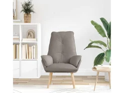 Poltrona | Cadeira de Sala | Cadeira Relaxante Cinzento-acastanhado 69x74x93 cm tecido SHL606697* Online