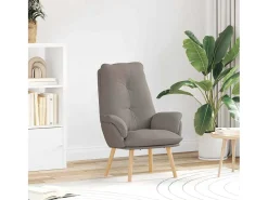 Poltrona | Cadeira de Sala | Cadeira Relaxante Cinzento-acastanhado 69x74x93 cm tecido SHL606697* Online