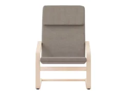 New Poltrona | Cadeira Relax tecido cinzento-acastanhado SHL528202 Poltrona