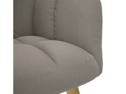 New Poltrona | Cadeira Relax tecido cinzento-acastanhado SHL427223 Poltrona