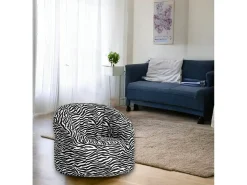 Poltrona Allos, Assento almofadado, Sofá individual de sala, Cadeira com braços, Fabricado em Itália, 80x80 h80 cm, e Branco*Talamo Italia Discount