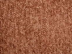 Vente-unique Poltrona*Poltrona arredondada em tecido mesclado de cor LANITO Terracota