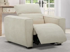 Poltrona articulada elétrica tecido cor LAGUNDI*Maison Céphy Hot