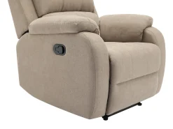 Poltrona articulada em microfibra cor - BRODY^Vente-unique Best